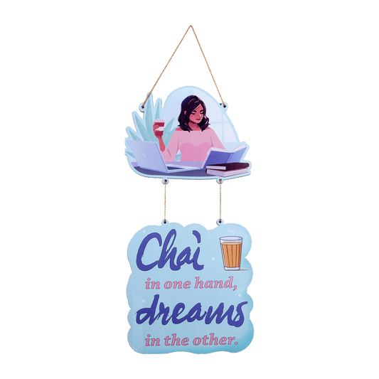 Chai and Dreams - 2 Wall Hanging