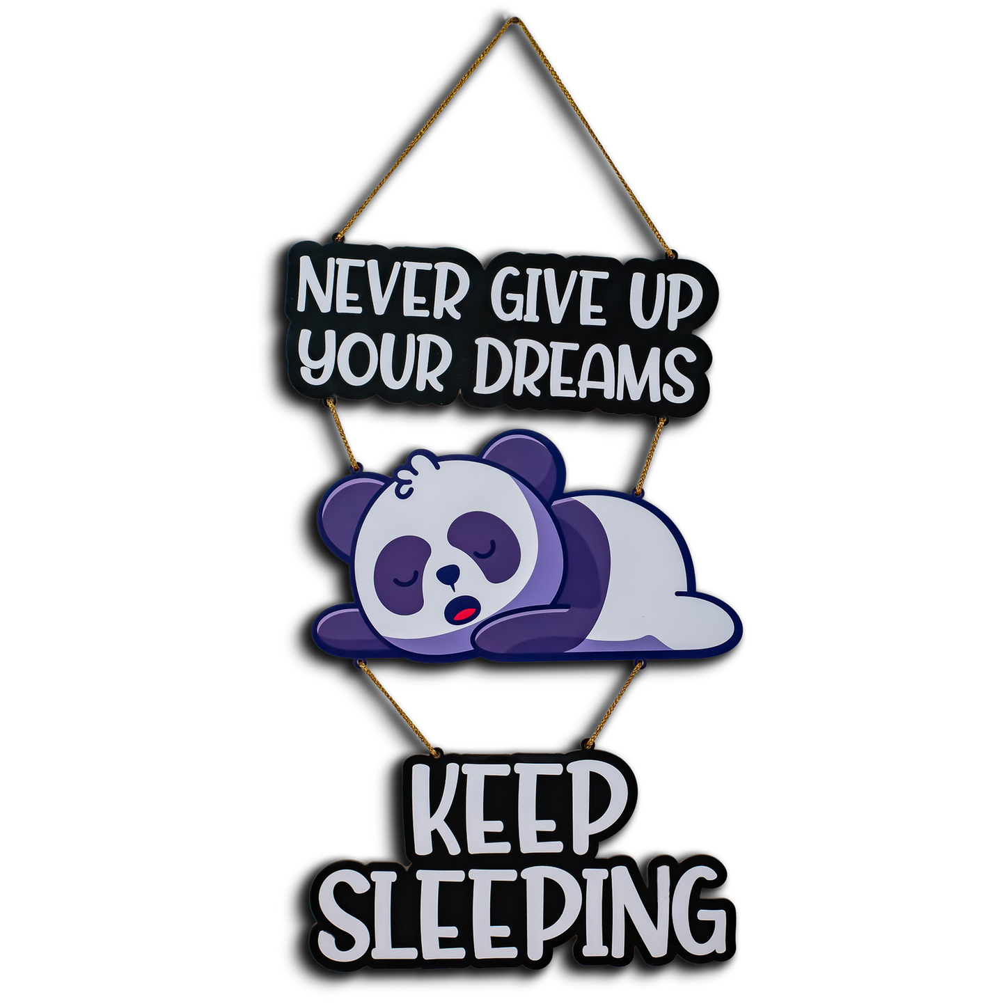 Dreaming Panda Wall Hanging