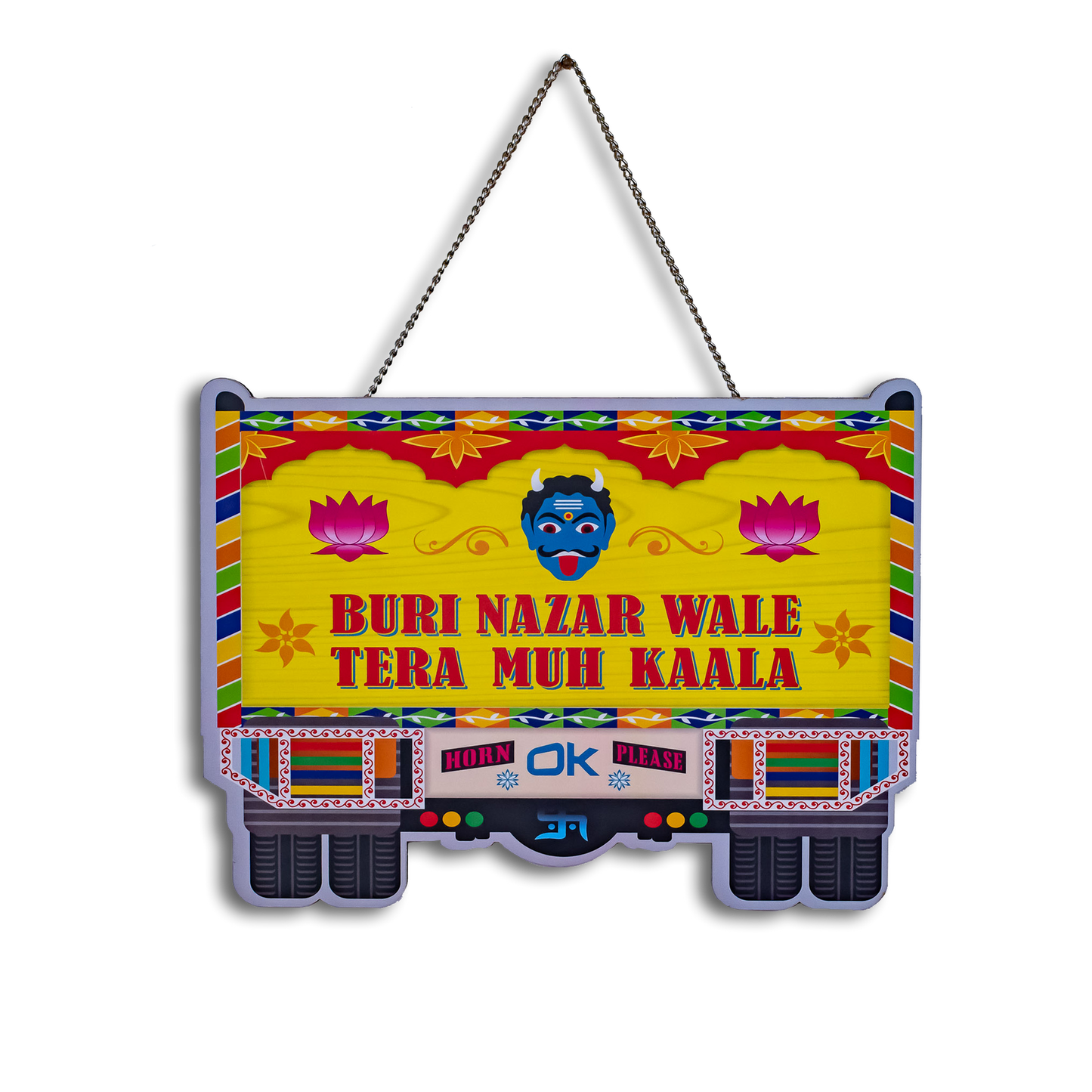 Buri Nazar Wale MDF Wall Hanging