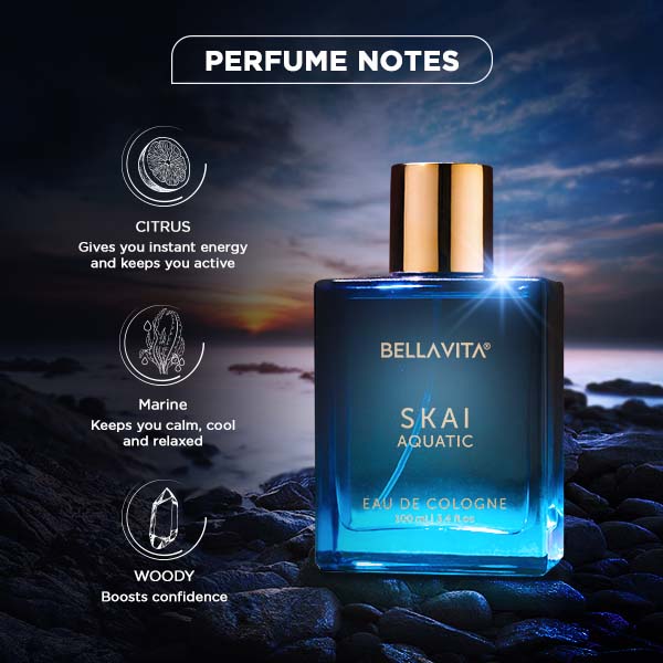 Skai Aquatic Unisex Perfume With Personalised Box