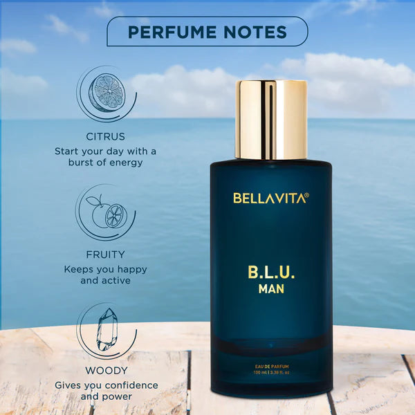 BLU Man Perfume With Personalized Box