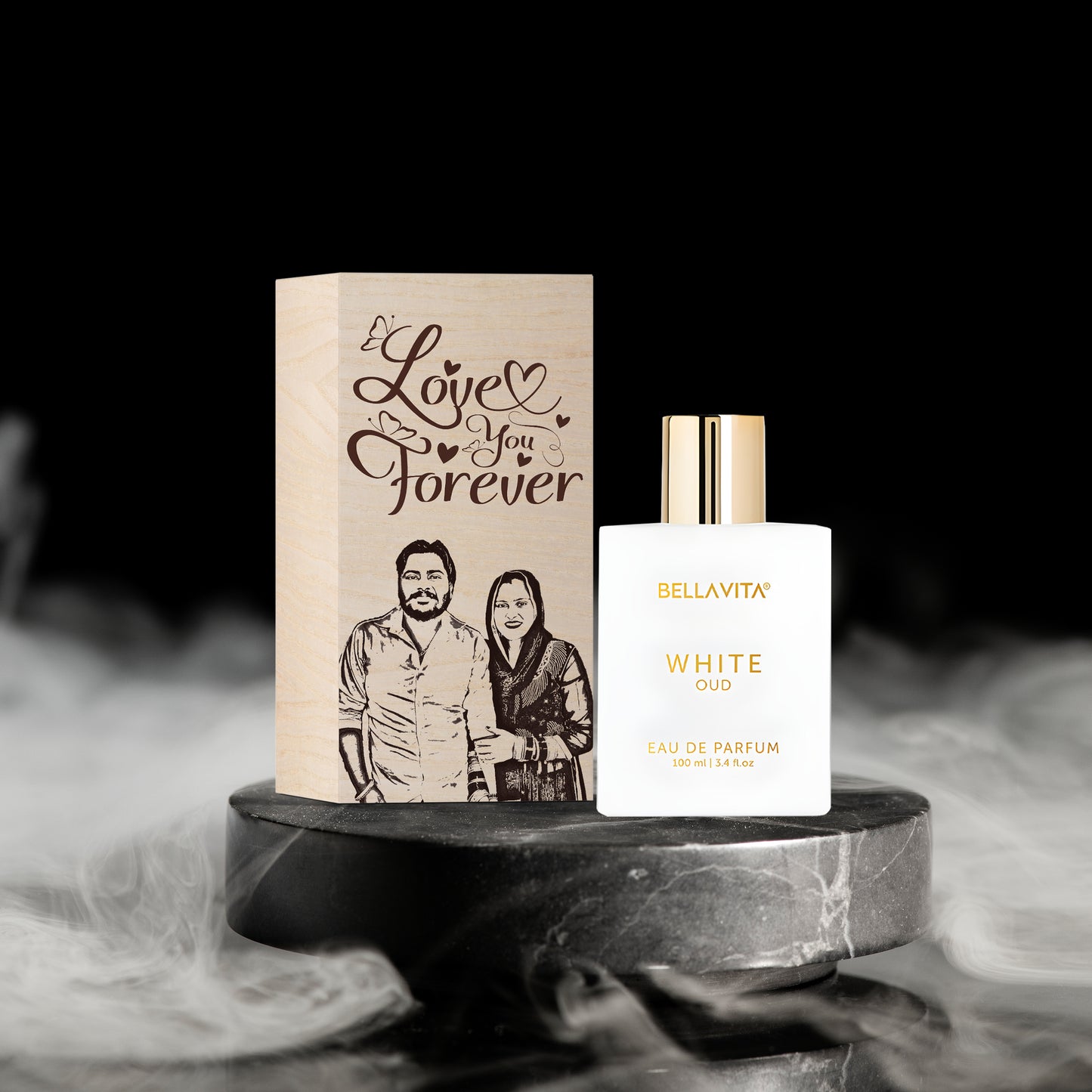 White Oud Unisex With Personalized Box