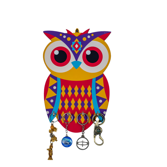 'Owl' Wooden Key Holder