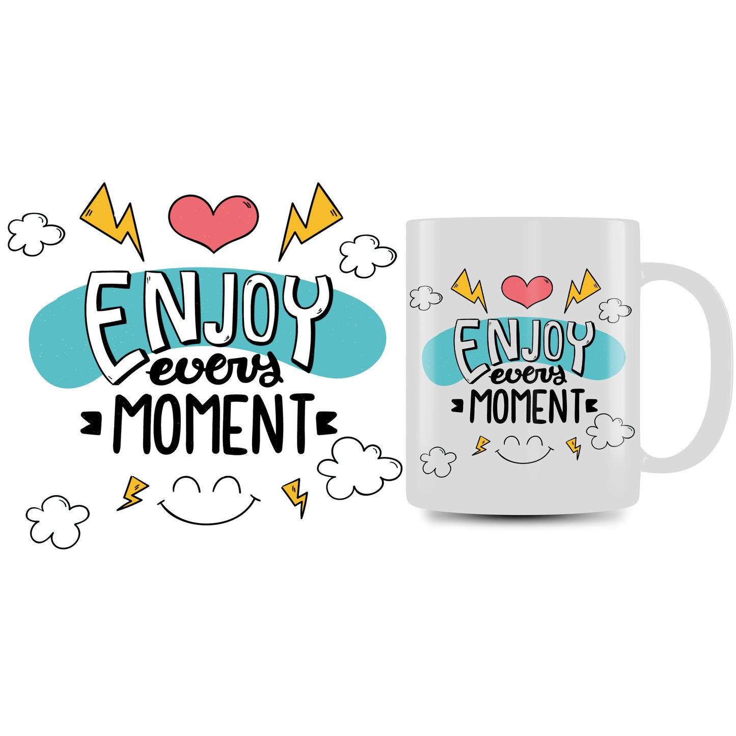 Personalized Mug (Enjoy Every Moment)
