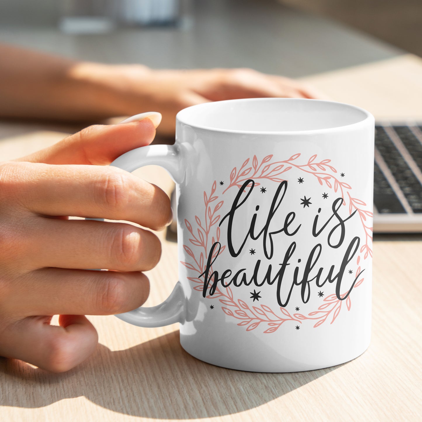 Personalized Mug (Life Is Beautiful)