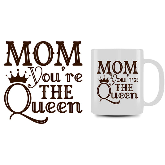 Personalized Mug (Mom You're The Queen )