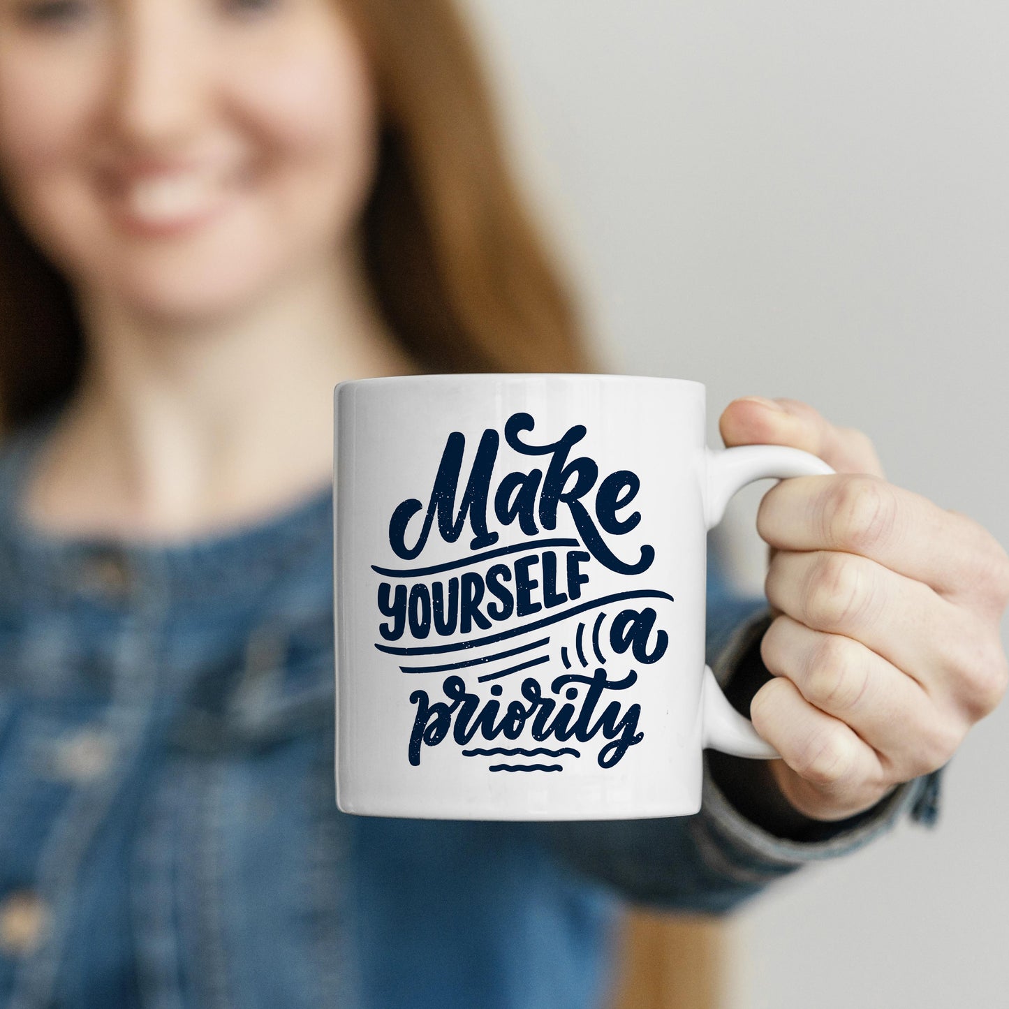 Personalized Mug (Make Yourself A Priority)