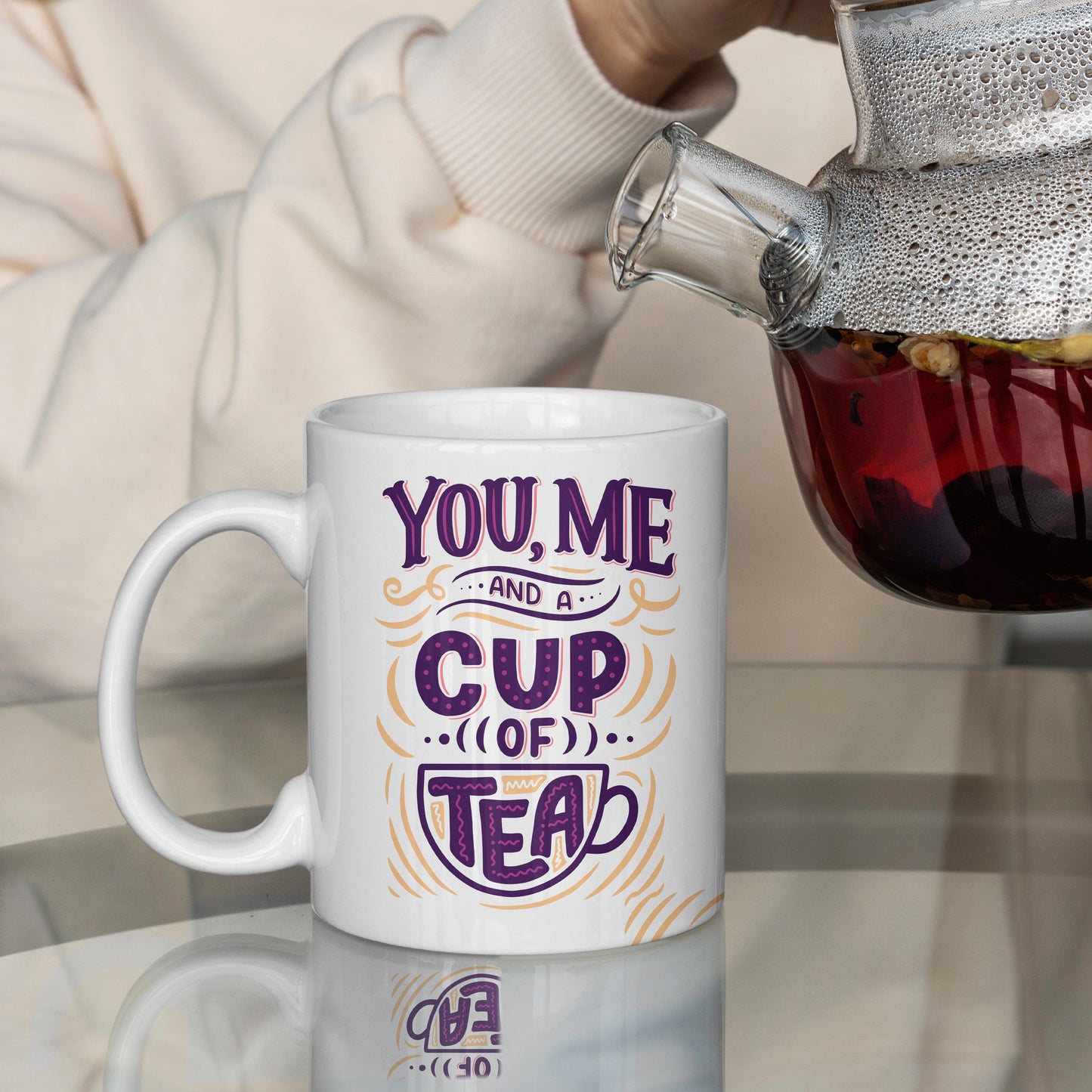 Personalized Mug (U&Me nd Cup Of Tea)