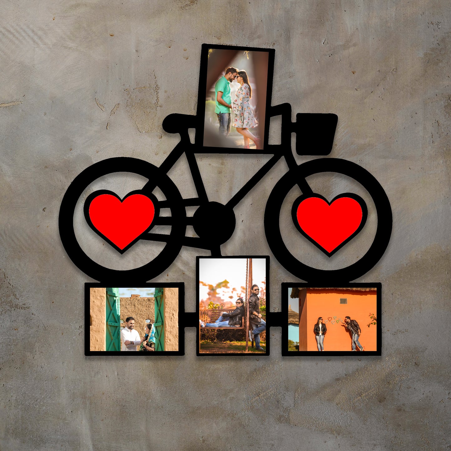 Love Cycle Wooden Frame-YF46