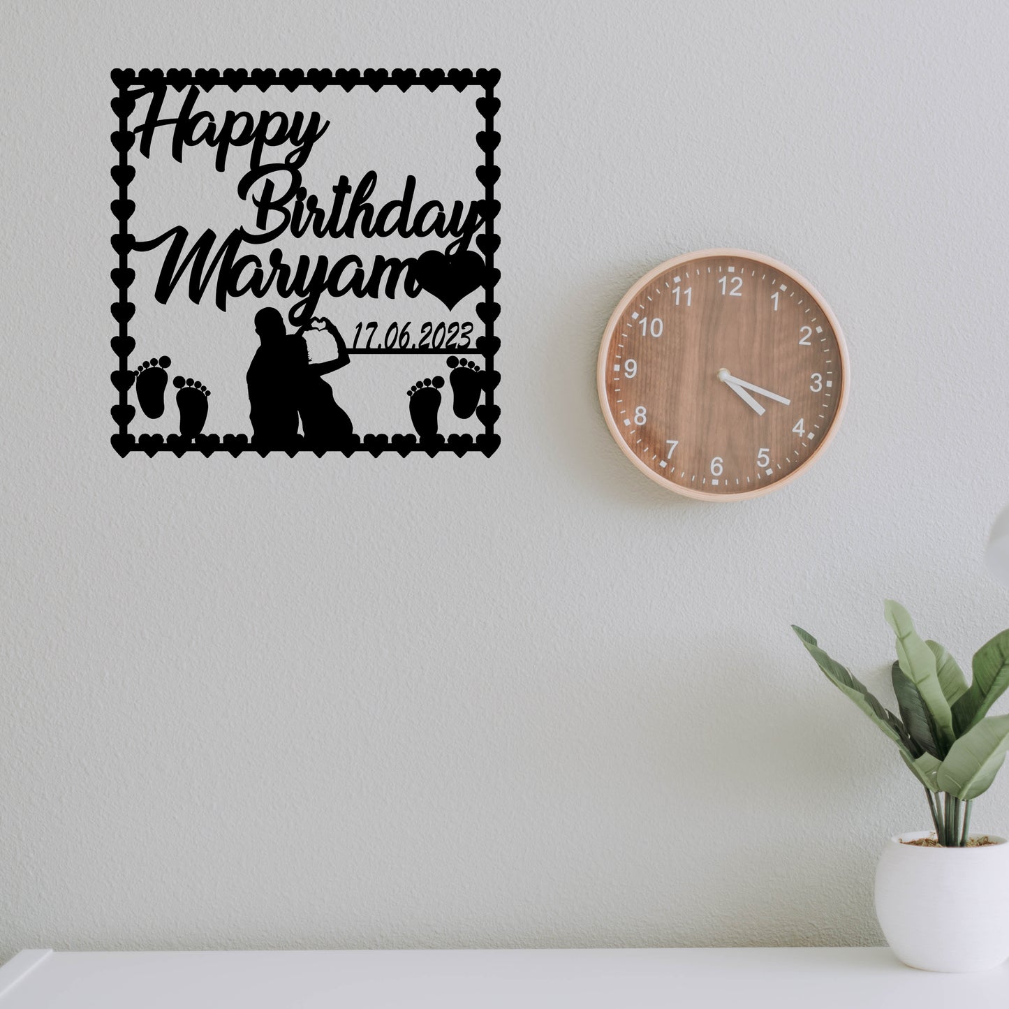 Birthday Wooden Frame-YF37